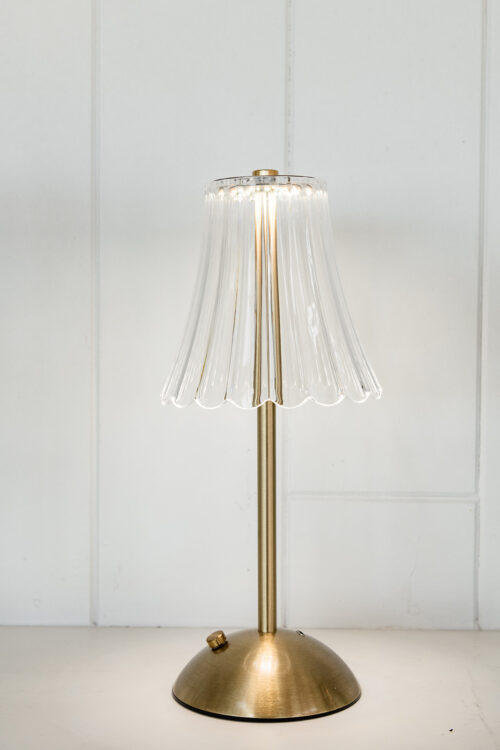 Scallop Gold Table Lamp - Image 2